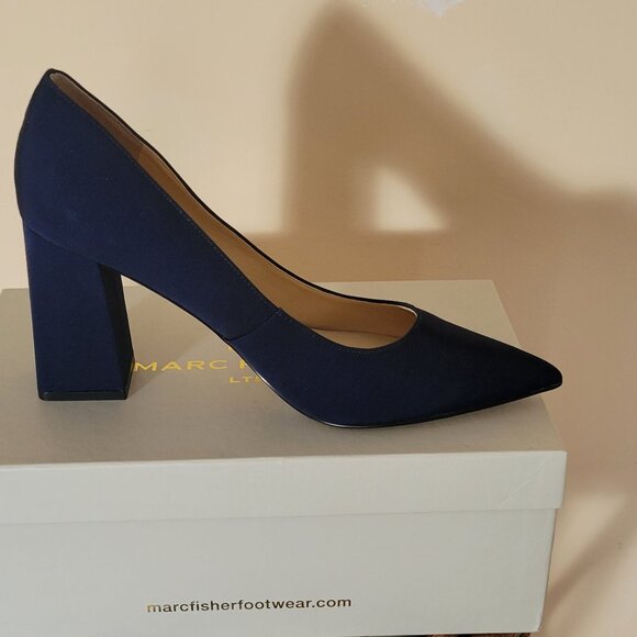 Marc Fisher Blue Pumps - Picture 2 of 4